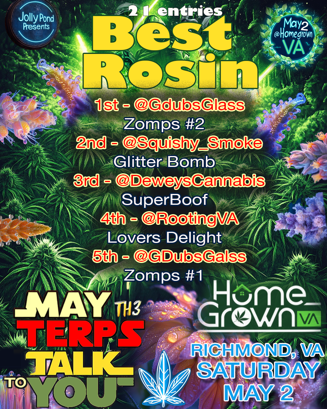 May the Terps Talk 2026 — Rosin winners